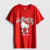 Hello Kitty Baumwoll-T-Shirt „Relaxed Strawberry“