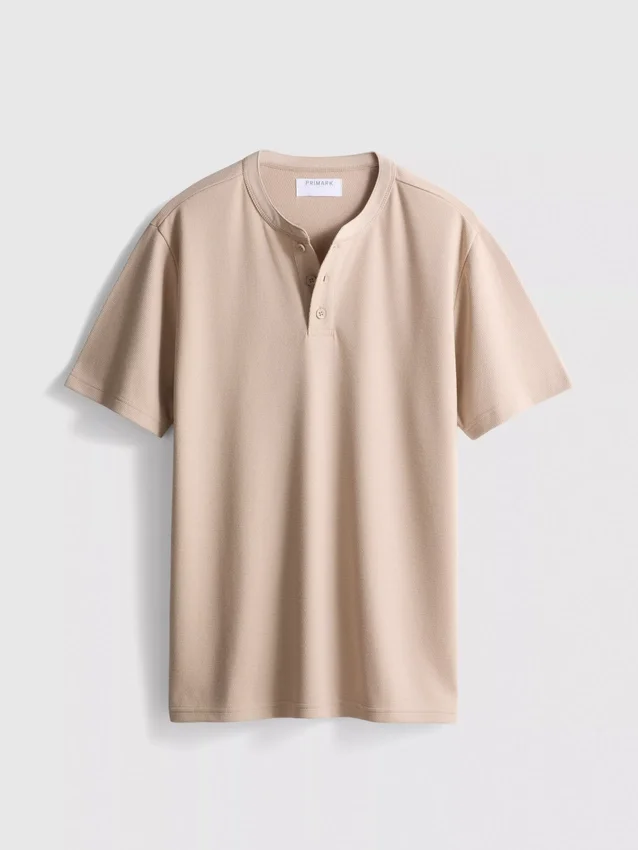 Henley-Hemd mit Struktur Henley-Hemd mit Struktur