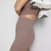 Hoch taillierte Active-Yoga-Shorts