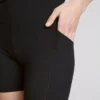 Hoch taillierte, glatte Active-Yoga-Shorts mit Stützfunktion Hoch taillierte, glatte Active-Yoga-Shorts mit Stützfunktion