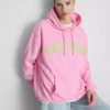 Hoodie mit College-Print aus baumwollreicher Mischung Hoodie mit College-Print aus baumwollreicher Mischung