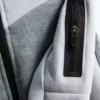 Hoodie mit kaschiertem Reißverschluss Hoodie mit kaschiertem Reißverschluss