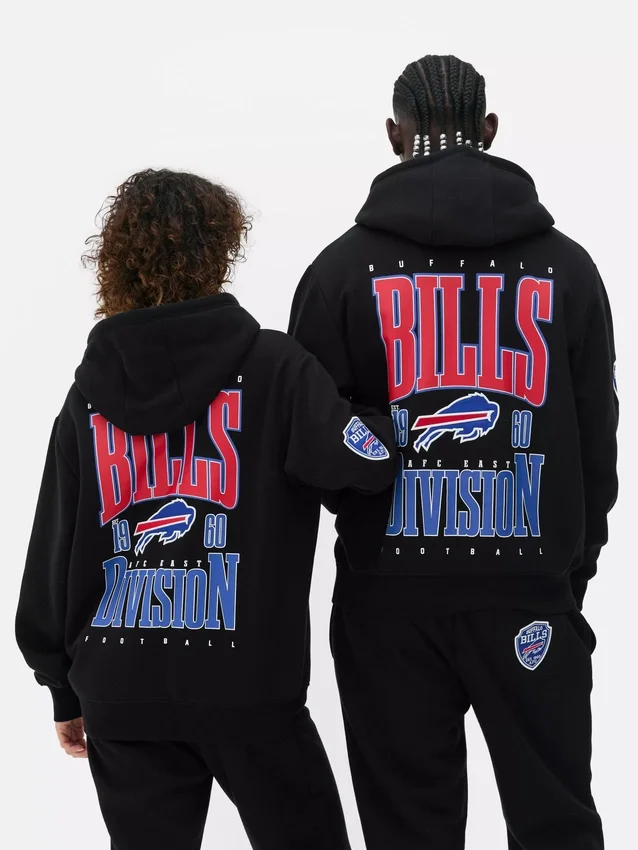 Hoodie mit NFL-Buffalo-Bills-Logo Hoodie mit NFL-Buffalo-Bills-Logo