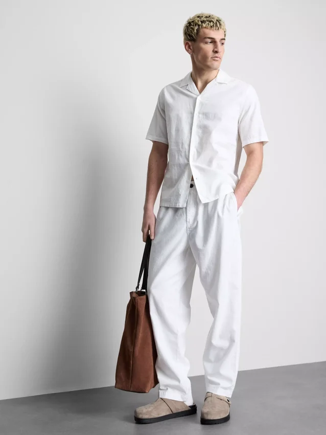 Hose aus Leinenmischung Hose aus Leinenmischung