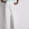 Hose mit elastischem Bund und weitem Bein Hose mit elastischem Bund und weitem Bein