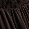 Hose mit elastischem Bund und weitem Bein Hose mit elastischem Bund und weitem Bein