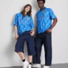 Italienisches Kurzarm-T-Shirt Italienisches Kurzarm-T-Shirt
