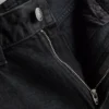 Jeans mit hoher Taille und geradem Bein Jeans mit hoher Taille und geradem Bein