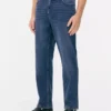 Jeans mit mittlerer Leibhöhe und geradem Bein Jeans mit mittlerer Leibhöhe und geradem Bein