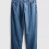 Jeans mit mittlerer Leibhöhe und lockerer Passform Jeans mit mittlerer Leibhöhe und lockerer Passform