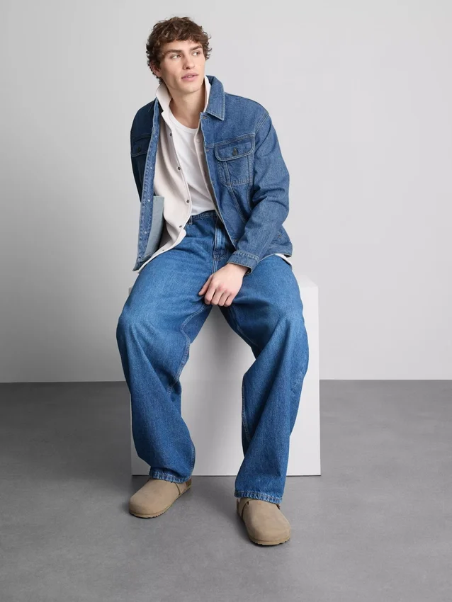 Jeans-Truckerjacke Jeans-Truckerjacke