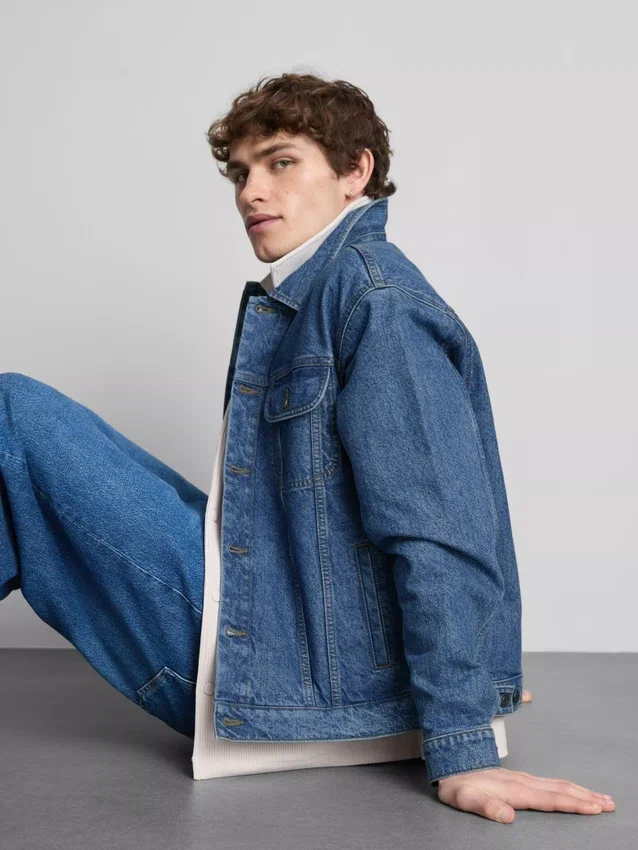 Jeans-Truckerjacke Jeans-Truckerjacke