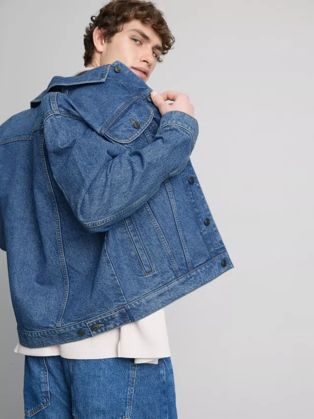 Jeans-Truckerjacke Jeans-Truckerjacke