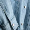 Jeansjacke aus Baumwolle mit aufgesetzten Taschen Jeansjacke aus Baumwolle mit aufgesetzten Taschen
