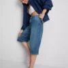 Jeansshorts aus Baumwoll-Denim Jeansshorts aus Baumwoll-Denim