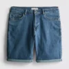 Jeansshorts in gerader Passform Jeansshorts in gerader Passform