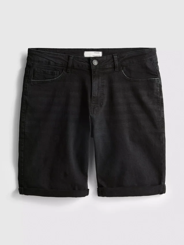 Jeansshorts in gerader Passform Jeansshorts in gerader Passform
