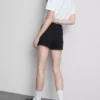 Jeansshorts mit mittlerer Leibhöhe und Umschlag Jeansshorts mit mittlerer Leibhöhe und Umschlag