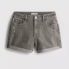 Jeansshorts mit mittlerer Leibhöhe und Umschlag Jeansshorts mit mittlerer Leibhöhe und Umschlag