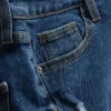 Jeansshorts mit mittlerer Leibhöhe und Umschlag Jeansshorts mit mittlerer Leibhöhe und Umschlag