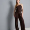 Jersey-Hose mit weitem Bein
