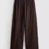 Jersey-Hose mit weitem Bein