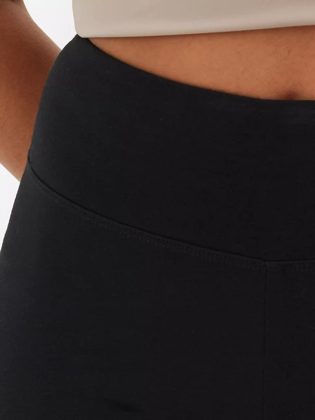 Jersey-Leggings mit hoher Taille Jersey-Leggings mit hoher Taille