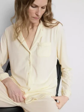 Jersey-Schlafanzug im Boyfriend-Stil