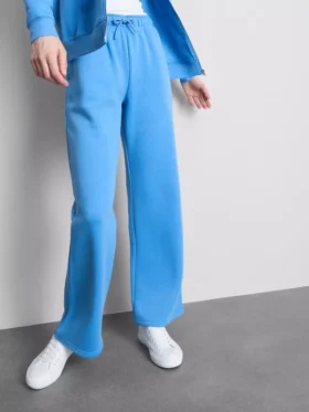 Jogginghose aus Baumwollmischung mit geradem Bein