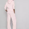Jogginghose aus Baumwollmischung mit geradem Bein Jogginghose aus Baumwollmischung mit geradem Bein