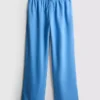 Jogginghose aus Baumwollmischung mit geradem Bein Jogginghose aus Baumwollmischung mit geradem Bein