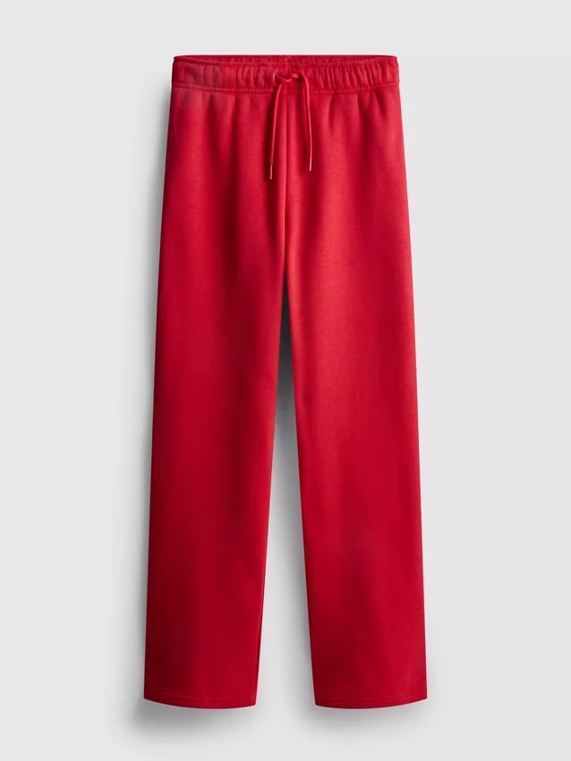 Jogginghose aus Baumwollmischung mit geradem Bein Jogginghose aus Baumwollmischung mit geradem Bein