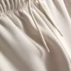 Jogginghose aus Baumwollmischung mit geradem Bein Jogginghose aus Baumwollmischung mit geradem Bein