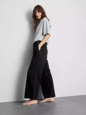 Jogginghose aus Denim mit geradem Bein