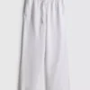Jogginghose aus Denim mit geradem Bein Jogginghose aus Denim mit geradem Bein