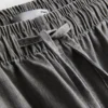 Jogginghose aus Denim mit geradem Bein Jogginghose aus Denim mit geradem Bein
