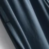 Jogginghose mit weitem Bein und Falten aus baumwollreichem Material Jogginghose mit weitem Bein und Falten aus baumwollreichem Material