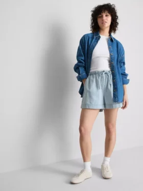 Jogginghosen aus Baumwoll-Denim