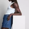 Jogginghosen aus Baumwoll-Denim Jogginghosen aus Baumwoll-Denim