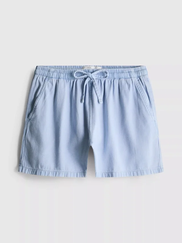 Jogginghosen aus Baumwoll-Denim Jogginghosen aus Baumwoll-Denim