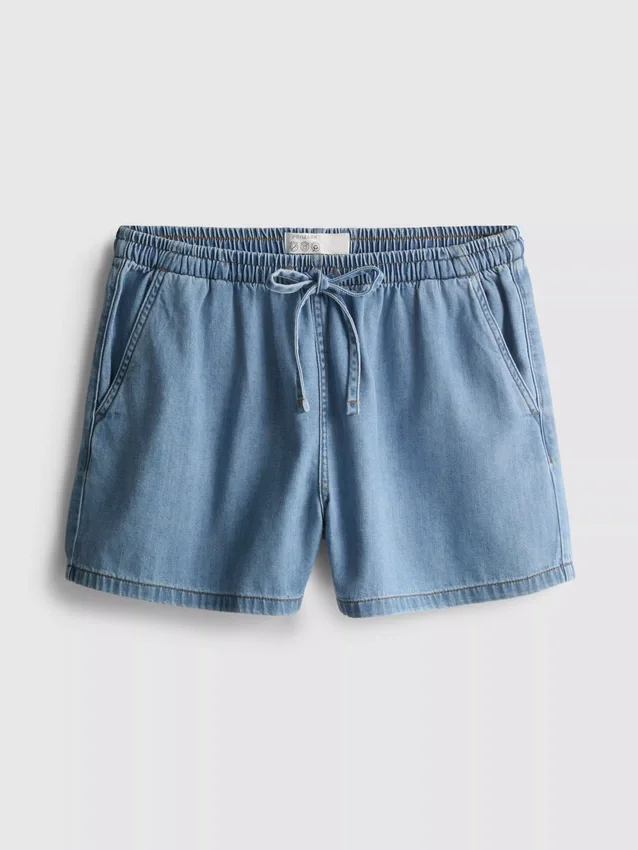 Jogginghosen aus Baumwoll-Denim Jogginghosen aus Baumwoll-Denim