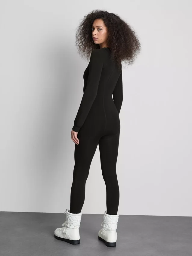 Jumpsuit aus Samtplüsch Jumpsuit aus Samtplüsch
