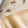 Kapuzenhandtuch mit Bärenprint Kapuzenhandtuch mit Bärenprint