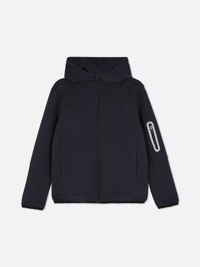 Kapuzenjacke mit Reißverschluss Kapuzenjacke mit Reißverschluss