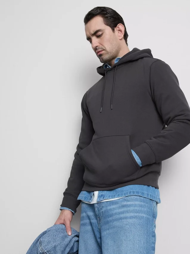 Kapuzenpullover aus Baumwollmischung Kapuzenpullover aus Baumwollmischung