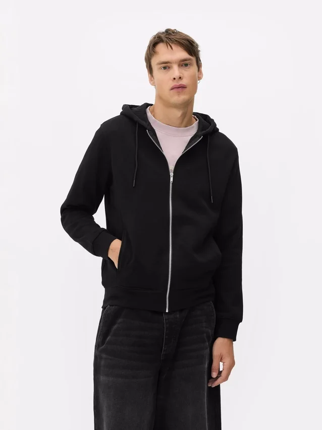 Kapuzenpullover mit Reißverschluss Kapuzenpullover mit Reißverschluss