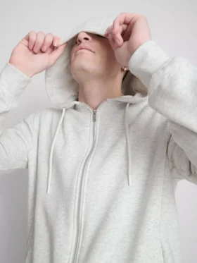 Kapuzenpullover mit Reißverschluss
