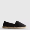 Klassische Espadrilles aus Canvas