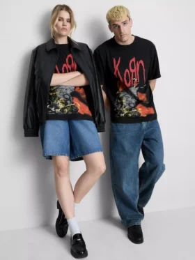 Korn-T-Shirt mit Aufdruck