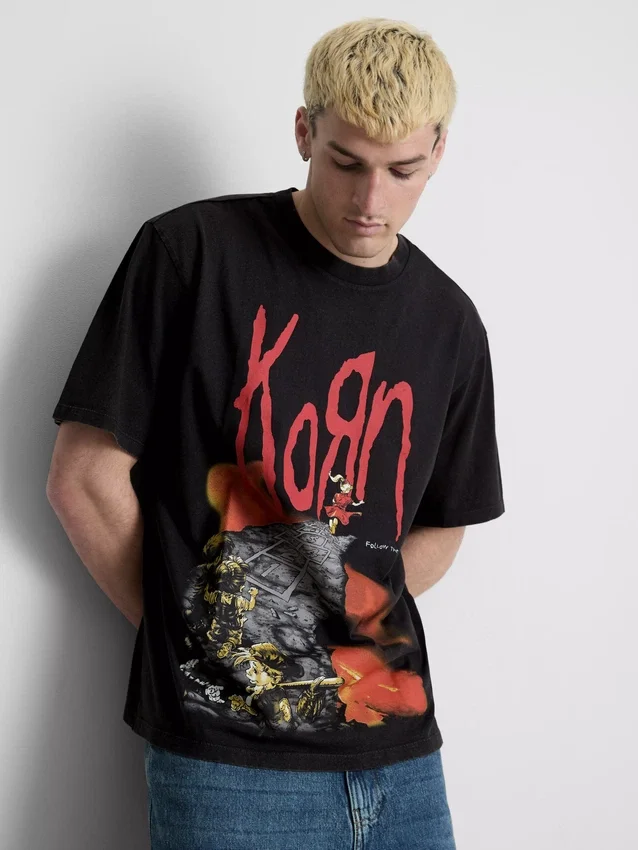 Korn-T-Shirt mit Aufdruck Korn-T-Shirt mit Aufdruck